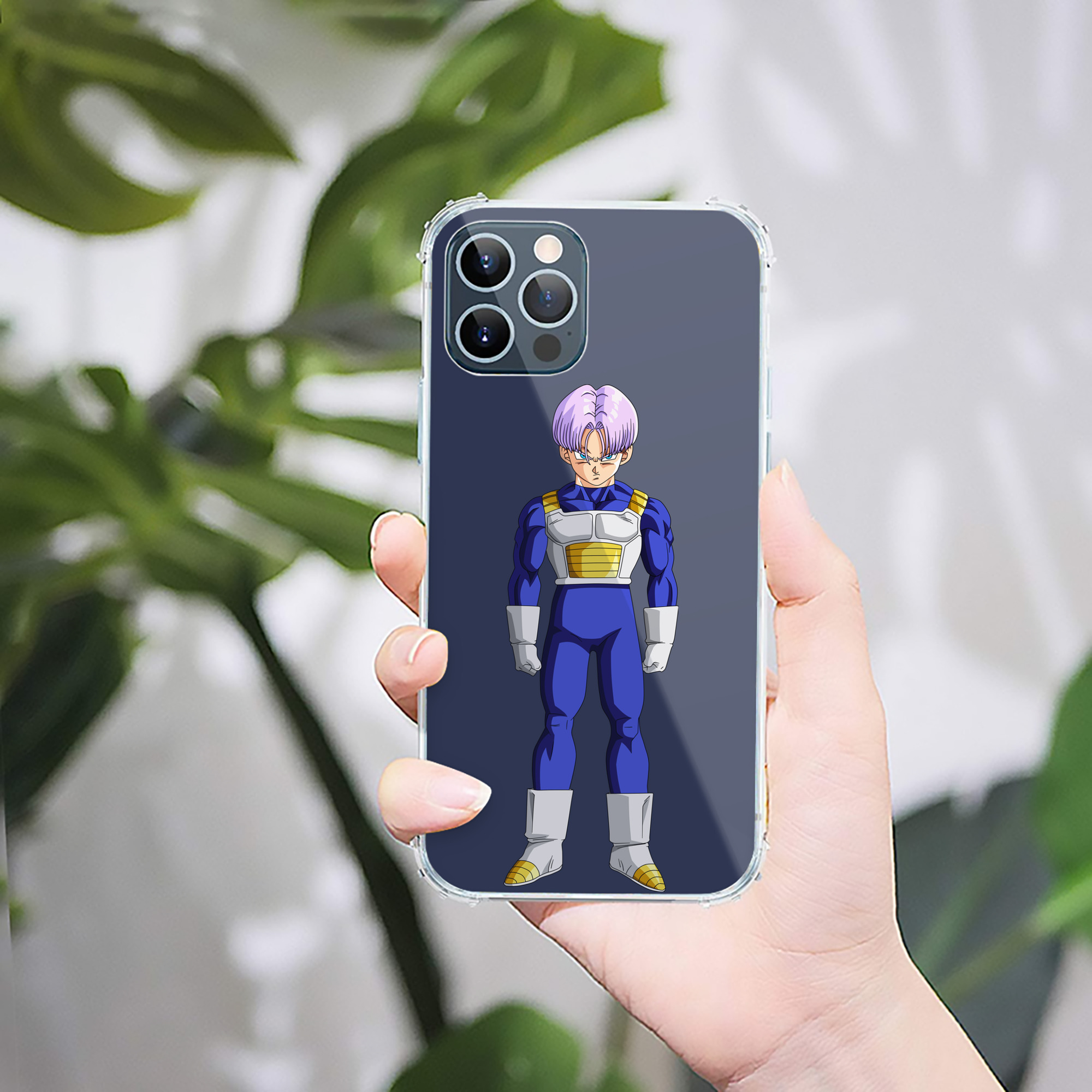 （画像用） ドラゴンボール DRAGON BALL 【iPhone 12シリーズ対応】透明スマホケース（クリアソフトケース）